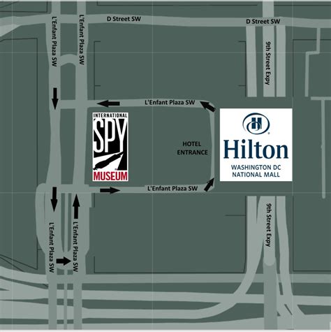 Directions & Parking - Hilton Washington DC National Mall Hilton ...