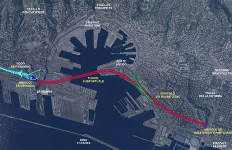 Tunnel Subportuale Ecco Il Progetto Di Autostrade Che Collega Viale