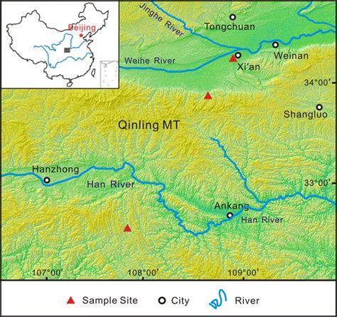 Huai River Map