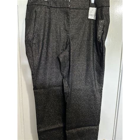 Lane Bryant Pants Jumpsuits Lane Bryant Black Glitter The 4season