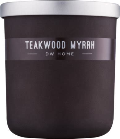 Dw Home Desmond Teakwood Myrrh Scented Candle Notino Co Uk