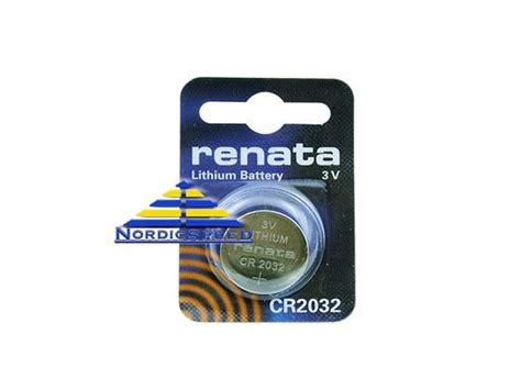 Key Remote Battery CR2032 – NordicSpeed