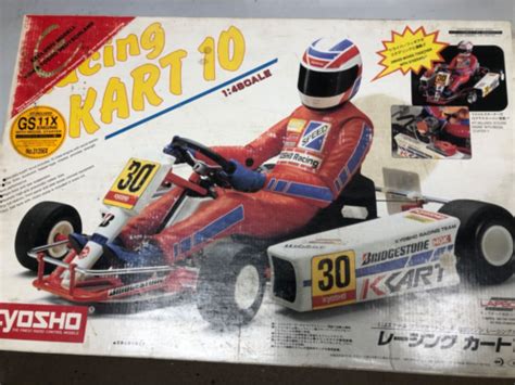 Rare Vintage Kyosho Wd Racing Go Kart Nitro Power Gs X Engine