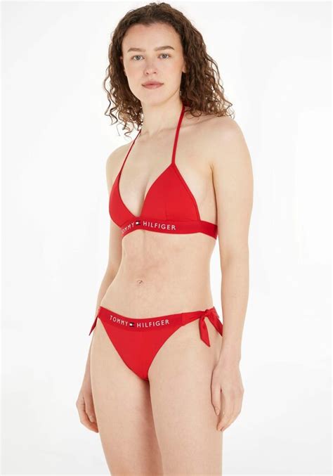 Tommy Hilfiger Swimwear Bikini Hose Th Side Tie Cheeky Bikini Mit Tommy