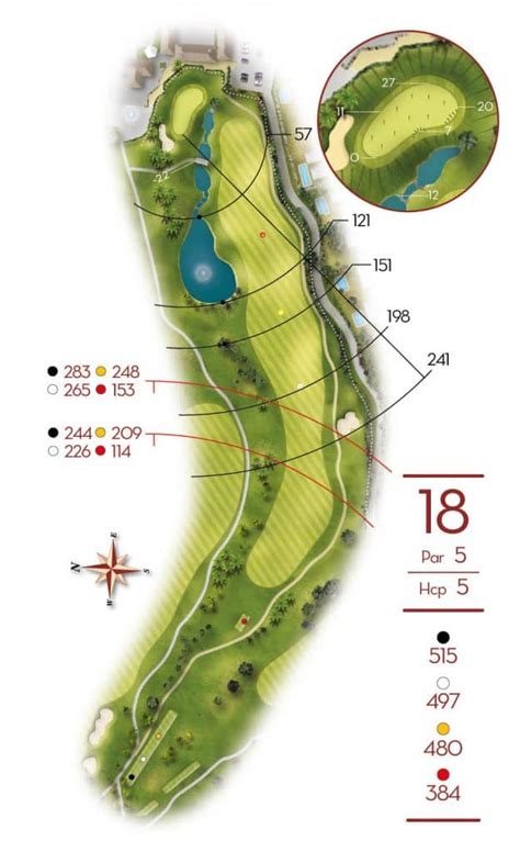 Hole 18 Los Naranjos Golf Club Costa Del Sol