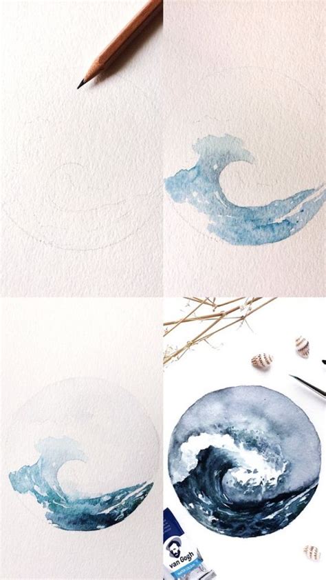 Watercolor Painting Ideas For Beginners Step By Step