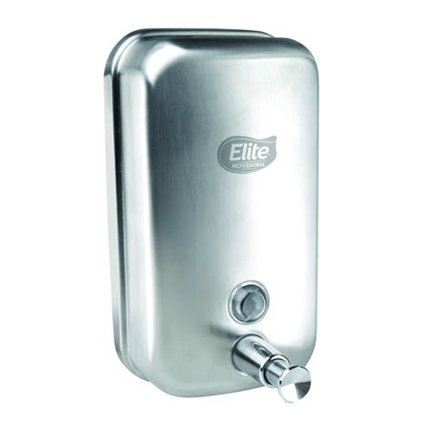 Dispensador de Jabón Elite Acero Inoxidable 800 ml