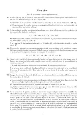 3 EJERCICIOS Muestreo Y Estimacion Puntual Pdf