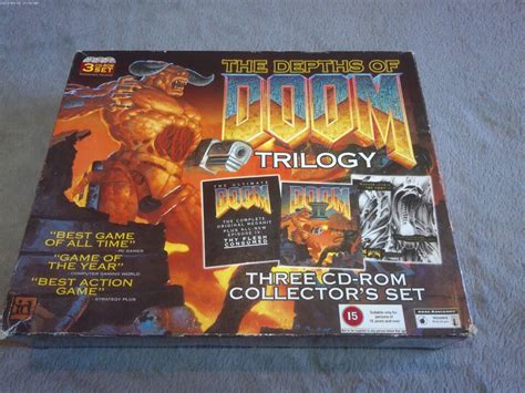 THE DEPTHS OF DOOM TRILOGY BIG BOX PC CD Ultimate Doom II Master