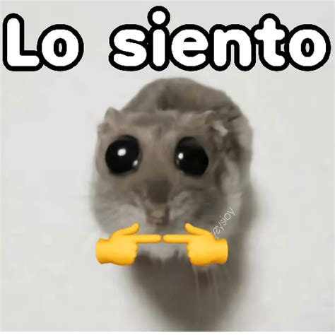 Hamster Triste