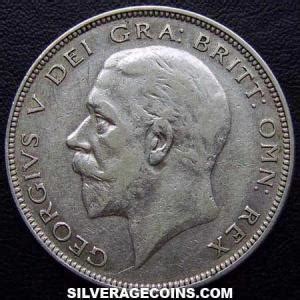 1936 George V British Silver Half Crown Silver Age Coins