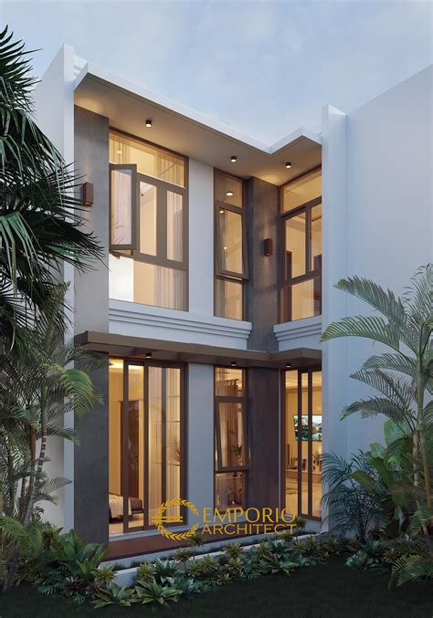 Desain Rumah Modern Lantai Ibu Wenny Di Jakarta Desain Eksterior