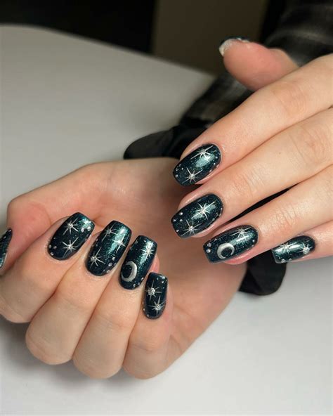 27 Stunning Moon And Star Nail Designs For Every Style Nail Designs