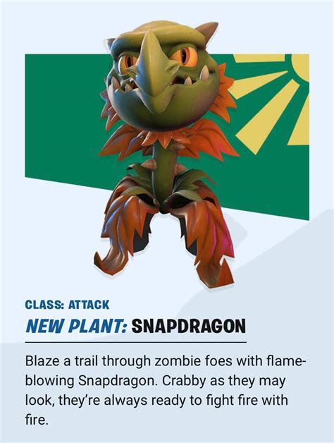 Snapdragon Plants Vs Zombies