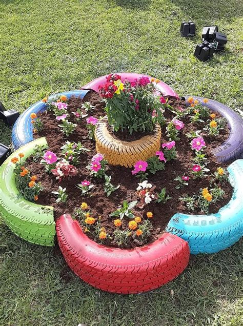 Creative Ways To Use Old Tires In Your Garden Artofit