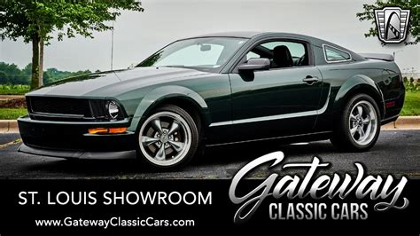 Ford Mustang Bullitt Supercharged Gateway Classic Cars St Louis