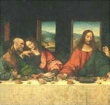 Leonardo Da Vinci Het Laatste Avondmaal Met Petrus Of Maria Magdalena