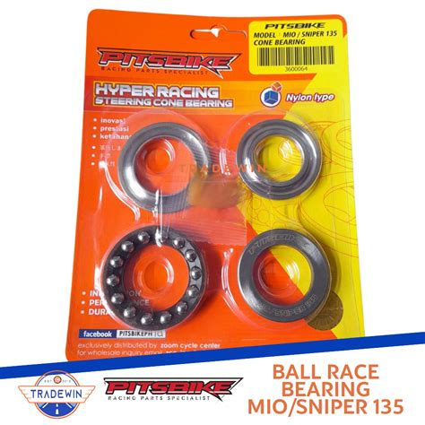 Mio Sniper Pitsbike Ball Race Steering Cone Bearing Shopee Philippines