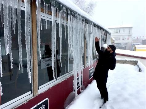 Türkiye nin en soğuk ili belli oldu Hava sıcaklığı eksi 32 derece ile