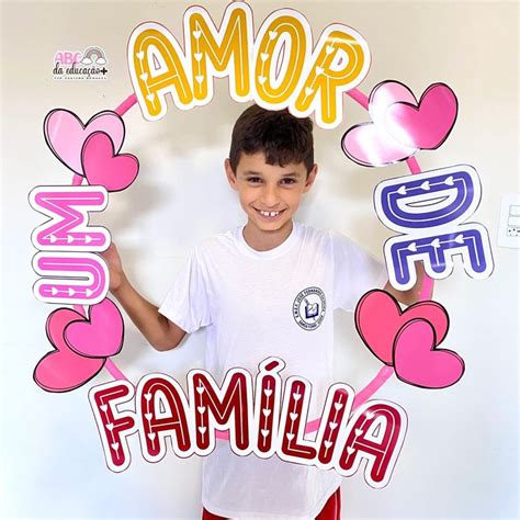 Moldura para Fotos no Bambolê Um amor de Família em 2024 Um amor