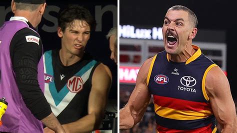 Afl Results 2024 Adelaide Crows Def Port Adelaide Power In Showdown Lv Round 8 Highlights