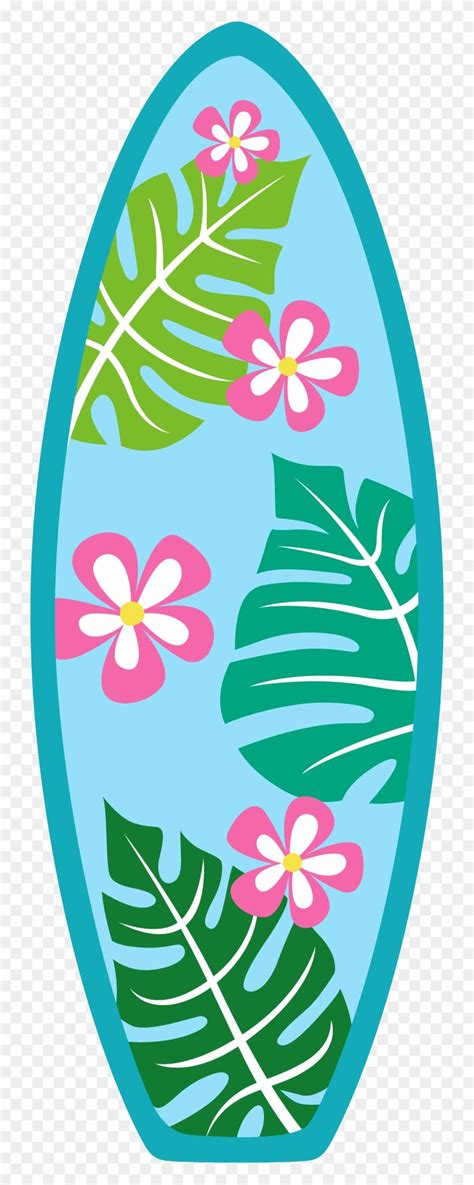 Photo By Daniellemoraesfalcao Minus Hawaiian Surf Board Clipart Png