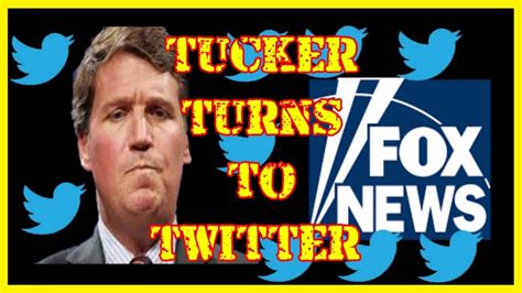 Tucker Carlson Launches New Show On Twitter As The Battle With Fox News