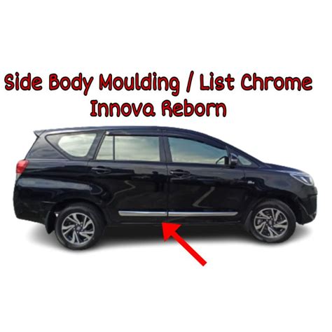 Jual List Chrome Pintu Innova Reborn Original Side Body Moulding