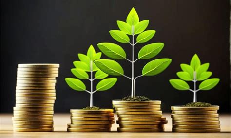 Premium Photo Money Tree With Coins And Finance And Money Technology