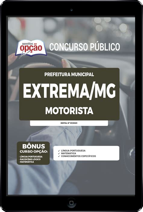 Apostila Prefeitura De Extrema Mg Em Pdf Motorista