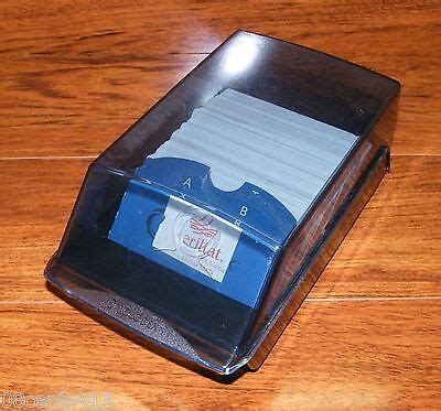 Rubbermaid Rolodex Desktop Business Card Address Book Contact File