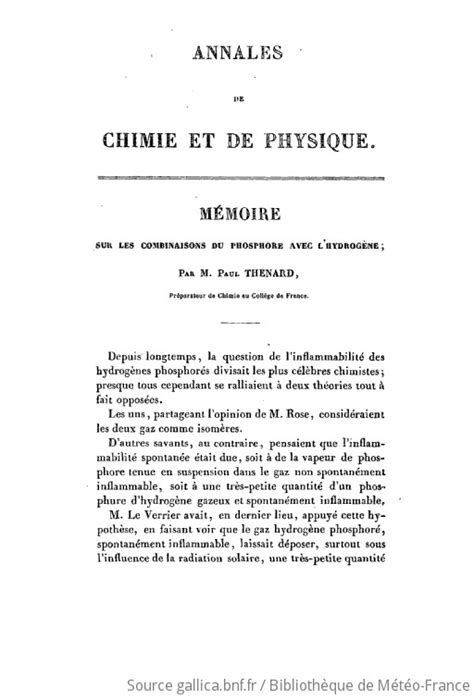 Annales De Chimie Et De Physique 1845 Gallica