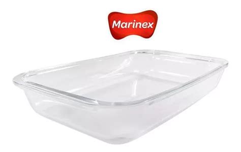 Fuente Asadera Rectangular Marinex Vidrio Templado 1 6 Ltrs En Venta En