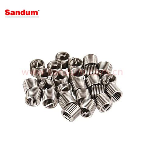 Stainless Steel M6 M10 M12 Wire Thread Insert Heli Coil Insert Screw Fasteners Threaded