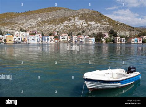 Island Of Megisti Kastellorizo In The Dodecanese Southern Aegean Stock