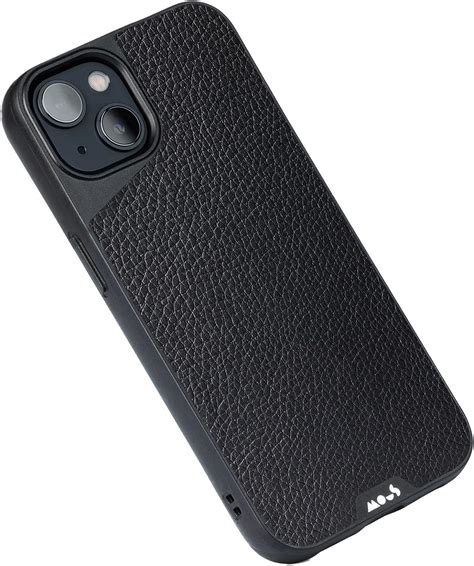 Mous Funda Para Iphone Mini Cuero Negro Limitless Funda