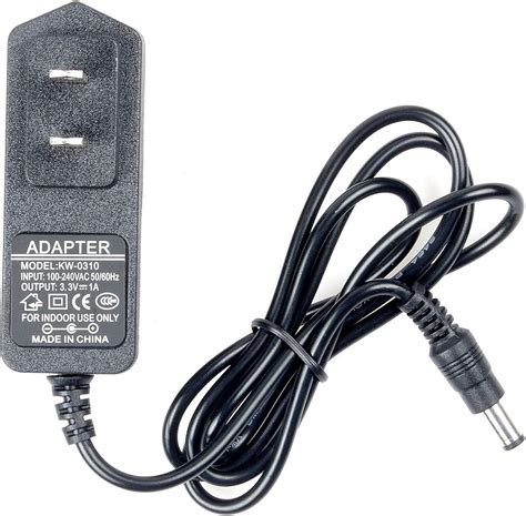 3 3V 1A AC Adapter To DC Power Adapter 5 5 2 1 Mm Amazon Ca Electronics