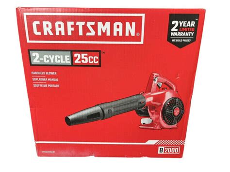 Craftsman B2000 2 Cycle 25cc Gas Leaf Blower For Sale Online Ebay