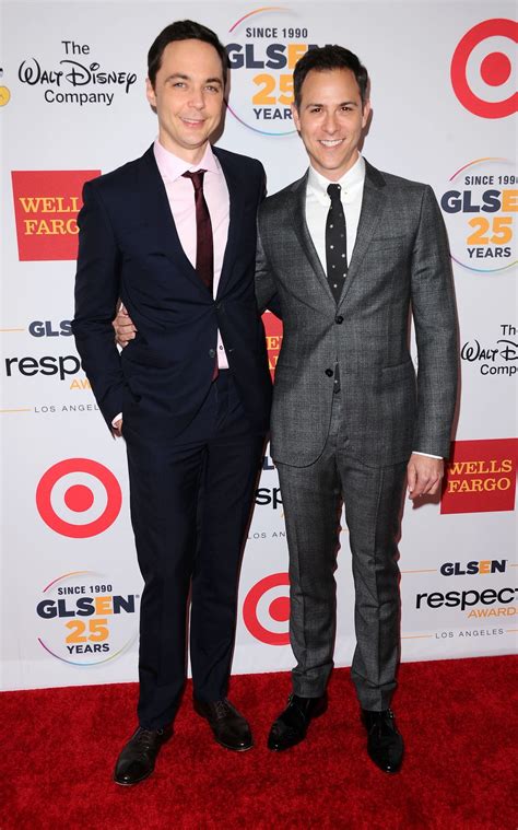 Jim Parsons and Todd Spiewak at GLSEN Respect Awards – Celeb Donut