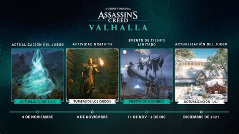 Assassin S Creed Valhalla Recibir El Dlc Tumbas De Los Ca Dos Este