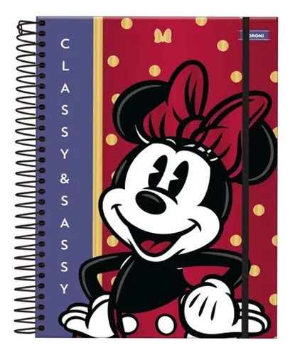 Cuadernos Universitarios Minnie 177mmx 240mm 160 Hojas 10m Color Rojo