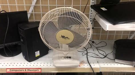 Lake Breeze Table Fan 12” Youtube