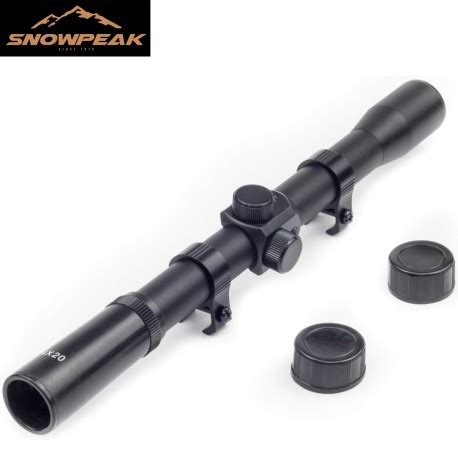 Achetez En Ligne Lunette De Tir Snowpeak 4x20 De La SNOWPEAK Boutique