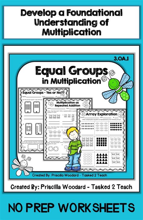 Grouping To Teach Multiplication Worksheets