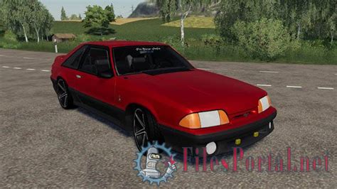 Мод для Fs 19 Ford Mustang Fox Body V1 0 скачать бесплатно