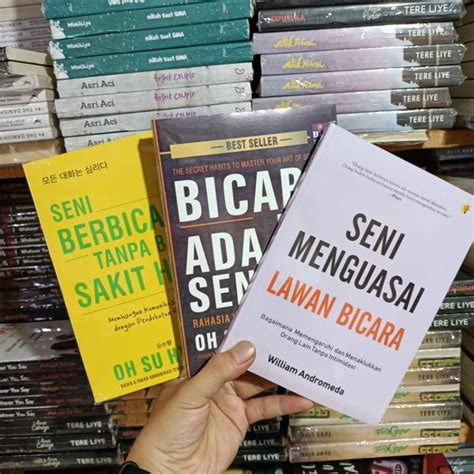 Jual Paket Buku Bicara Itu Ada Seninya Seni Menguasai Lawan Bicara