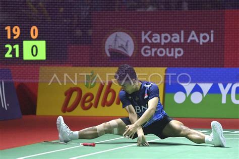 Ginting Melaju Ke Semifinal Indonesia Open ANTARA Foto