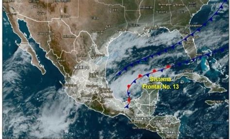 Alerta Protección Civil Ante Reactivación Del Frente Frío Número 13