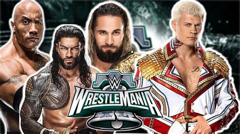 Backstage Details On The Wrestlemania Main Event Original Plan For