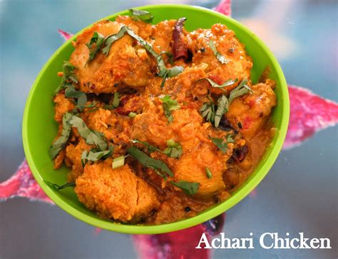 Simply Delicious Achari Chicken Chicken Cooked With Pickling Spices